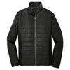 Port Authority Men's Deep Black Collective Insulated Jacket