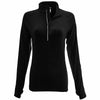 Levelwear Women's Black Energy Half Zip