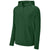 Sport-Tek Men's Forest Green Repeat 1/2-Zip Long Sleeve Hooded Jacket