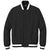 Sport-Tek Men's Black Insulated Varsity Jacket