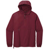 Sport-Tek Men's Maroon Packable Anorak