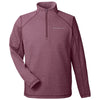 Vineyard Vines Men's Collegiate Burgundy Sankaty Quarter-Zip Pullover