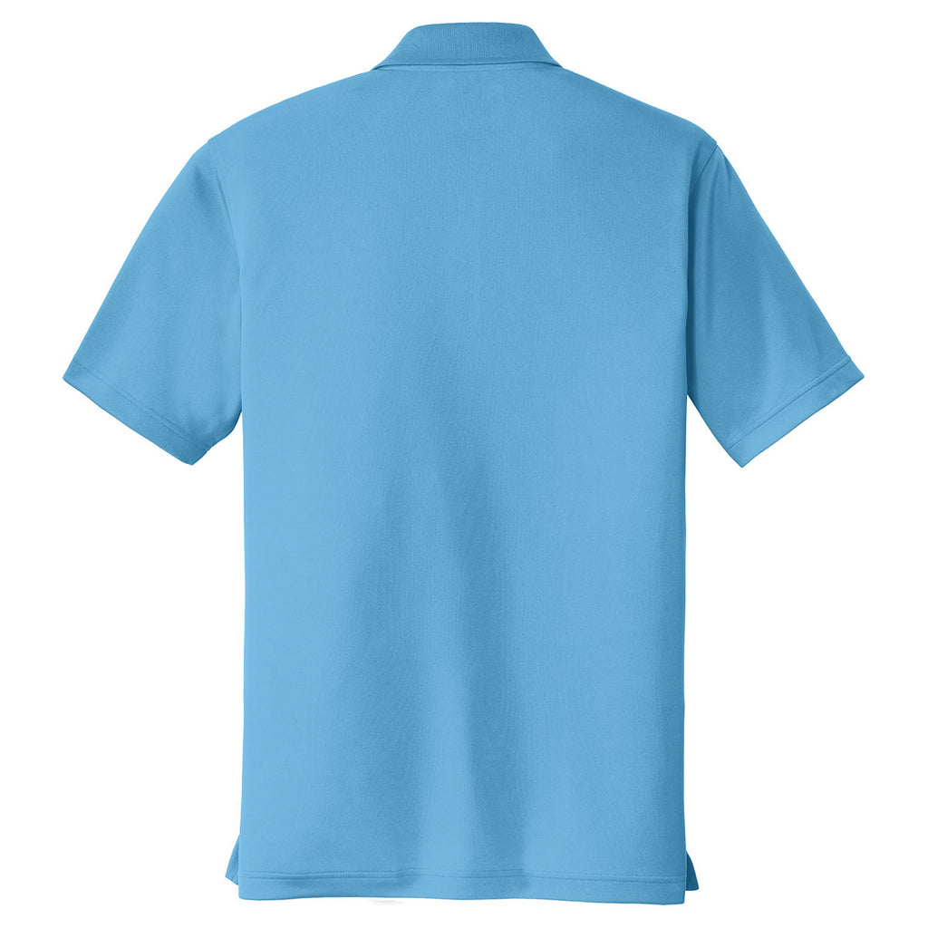 Port Authority Men's Carolina Blue Dry Zone UV Micro-Mesh Polo