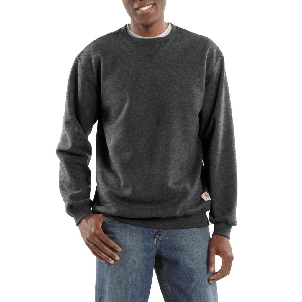 Carhartt Men's Carbon Heather Midweight Crewneck Sweatshirt