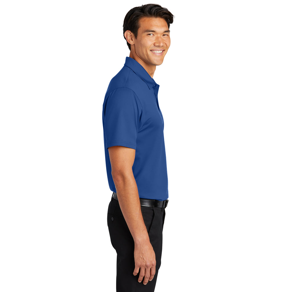 Port Authority Men's True Blue Performance Staff Polo