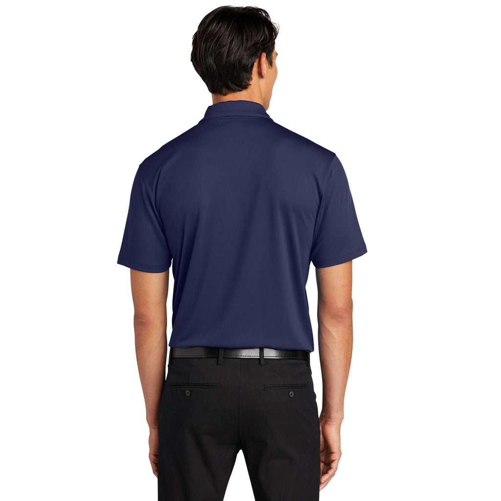 Port Authority Men's True Navy Performance Staff Polo