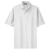 Sport-Tek Men's White Dri-Mesh Polo