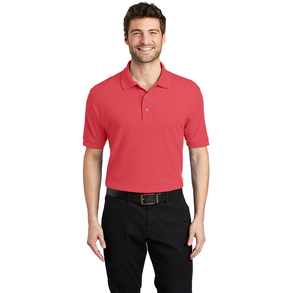 Port Authority Men's Hibiscus Silk Touch Polo