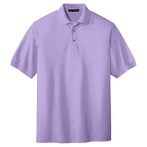 Port Authority Men's Bright Lavender Extended Size Silk Touch Polo