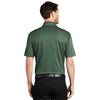 Port Authority Men's Green Glen Heather Heathered Silk Touch Performance Polo