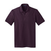 Port Authority Men's Aubergine Purple Stretch Pique Polo