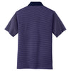 Port Authority Men's Purple/Dress Blue Navy Fine Stripe Performance Polo