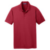 Port Authority Men's Rich Red Diamond Jacquard Polo