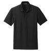 Port Authority Men's Black Dry Zone Grid Polo