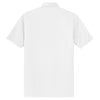 Port Authority Men's White Dry Zone Grid Polo