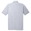 Port Authority Men's Light Grey Digi Heather Performance Polo