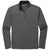 Port Authority Men's Steel Grey/Black Silk Touch Performance Quarter Zip