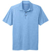 Port Authority Men's Carolina Blue Shadow Stripe Polo