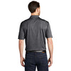 Port Authority Men's Deep Black Shadow Stripe Polo