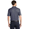 Port Authority Men's River Blue Navy Shadow Stripe Polo