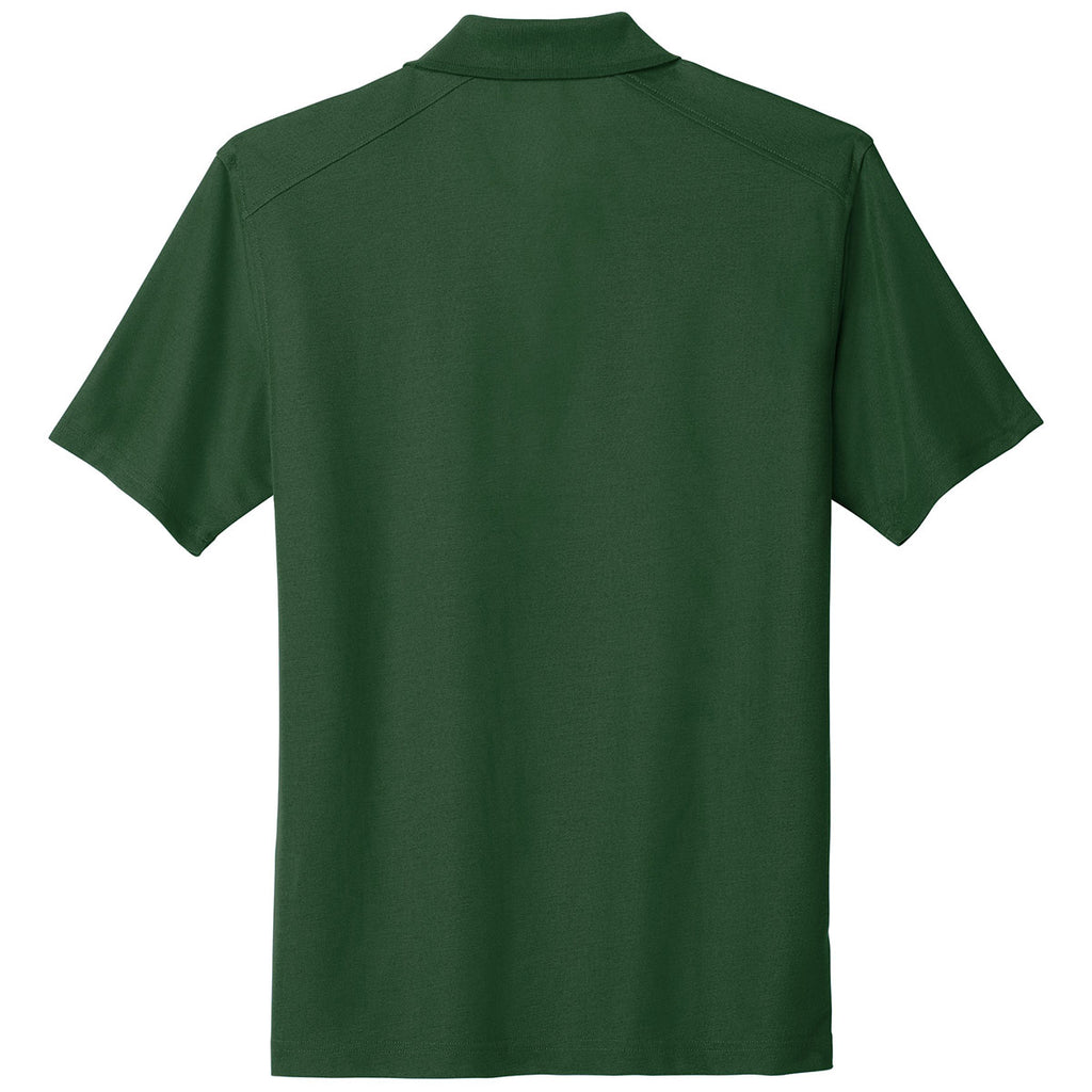 Port Authority Men's Deep Forest Green EZPerformance Pique Polo