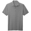 Port Authority Men's Black/White Gingham Polo