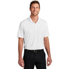 Port Authority Men's White City Stretch Flat Knit Polo