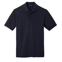 Port Authority Men's Navy Ezcotton Polo