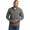 Port Authority Men's Shadow Grey Fairway Stretch Quarter Zip