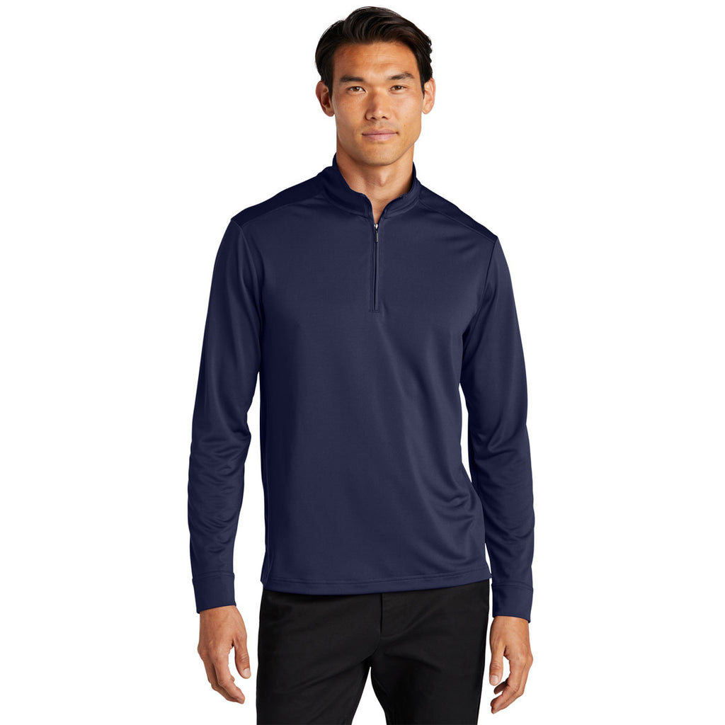 Port Authority Men's True Navy C-Free Snag Proff 1/4 Zip