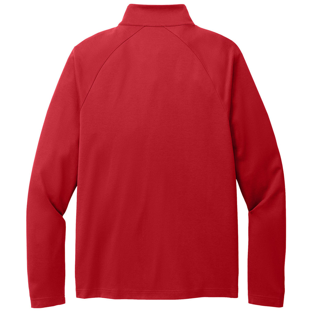 Port Authority Men's Rich Red C-FREE Cypress 1/4 Zip