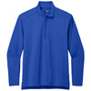 Port Authority Men's True Royal C-FREE Double Knit 1/4-Zip