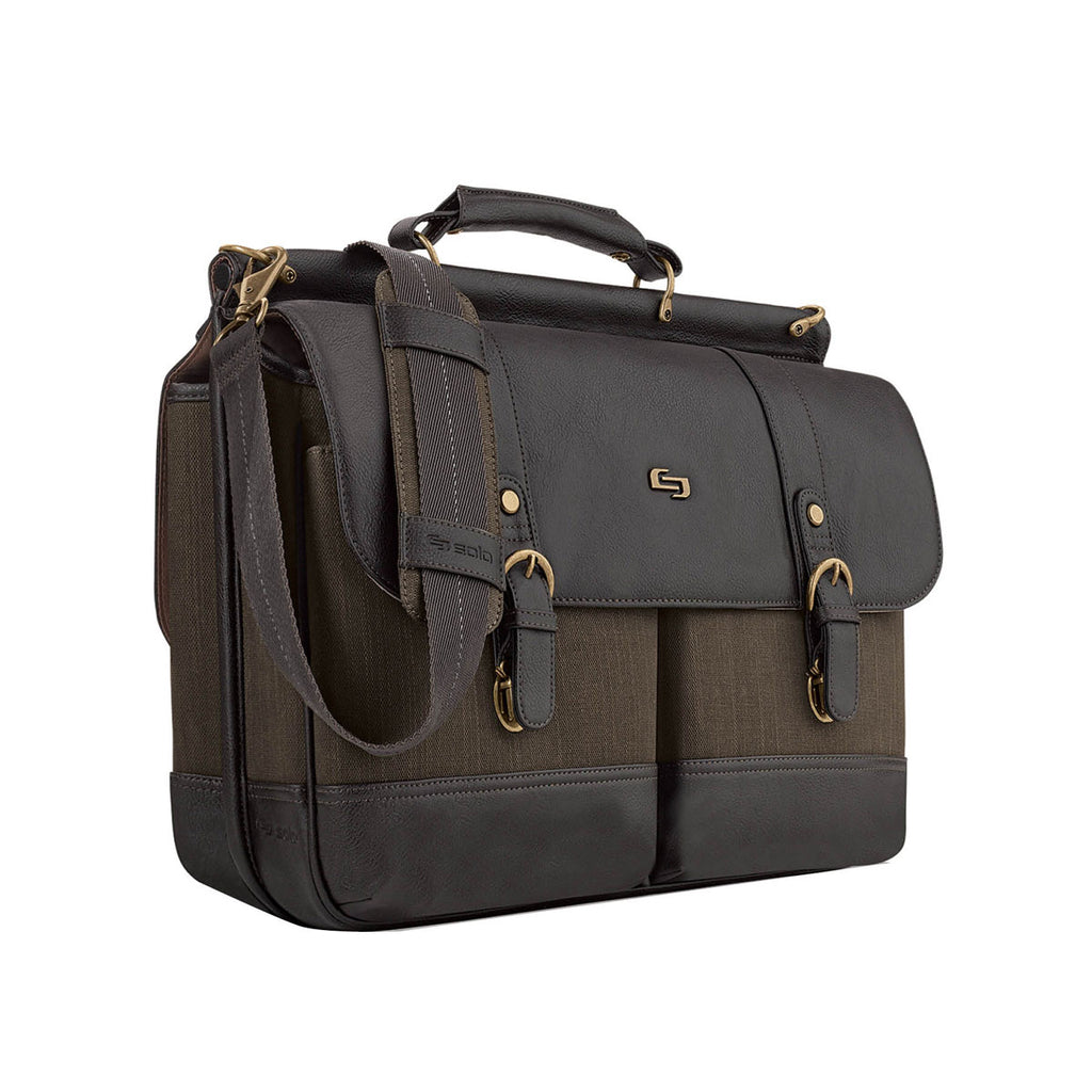 Solo Brown Thompson Briefcase