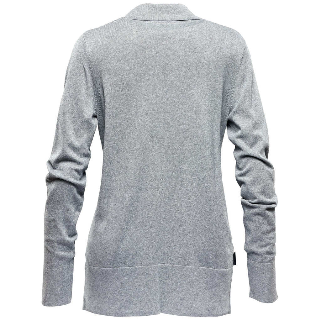 Stormtech Women's Grey Heather Soho Cardigan