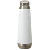 Perka White Trevi 17 oz. Double Wall Stainless Steel Bottle