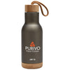 Perka Silver Altair 17 oz. Double Wall, Stainless Steel Water Bottle