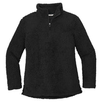 Port Authority Women's Black Cozy 1/4 Zip Fleece