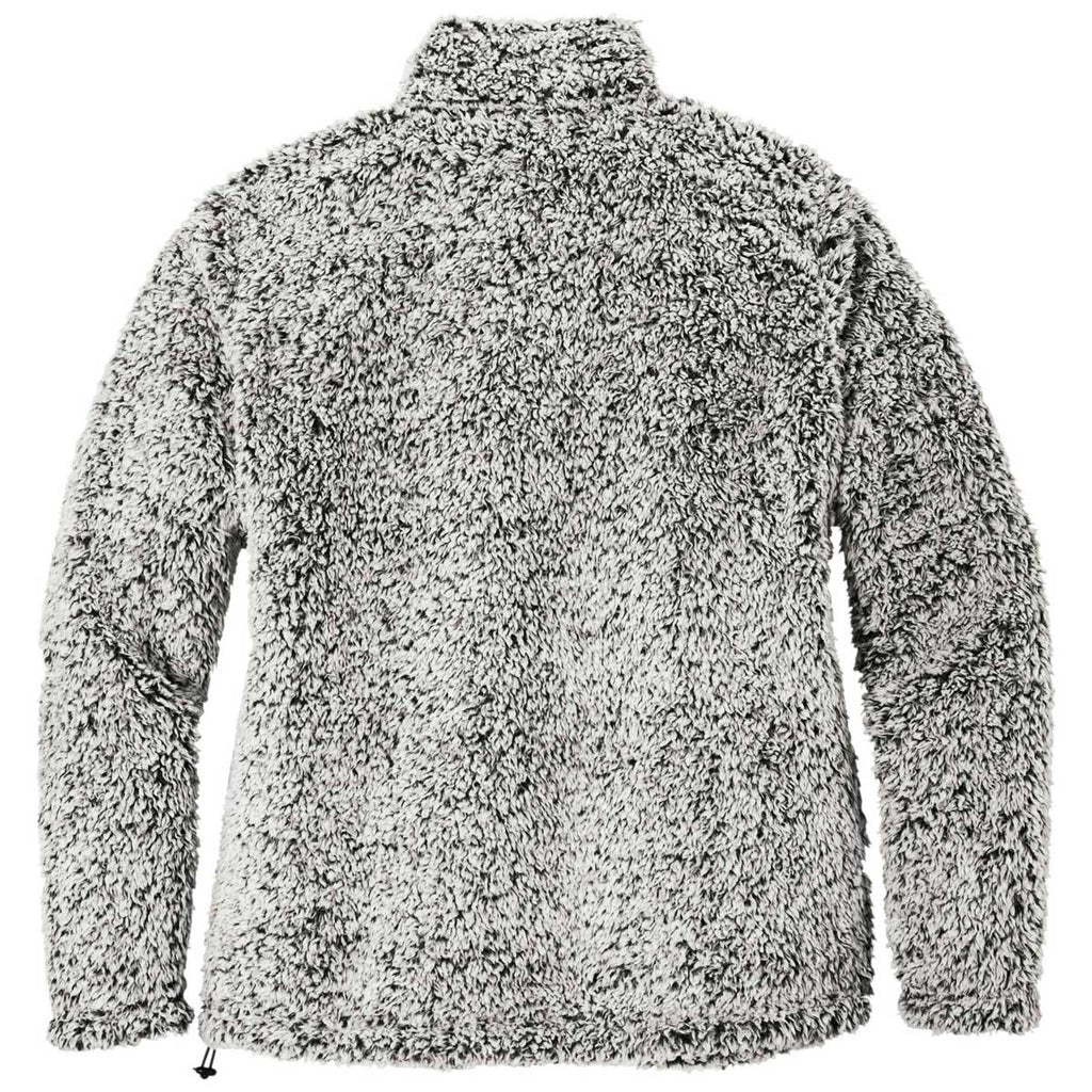 Port Authority Women's Grey Heather Cozy Fleece Jacket