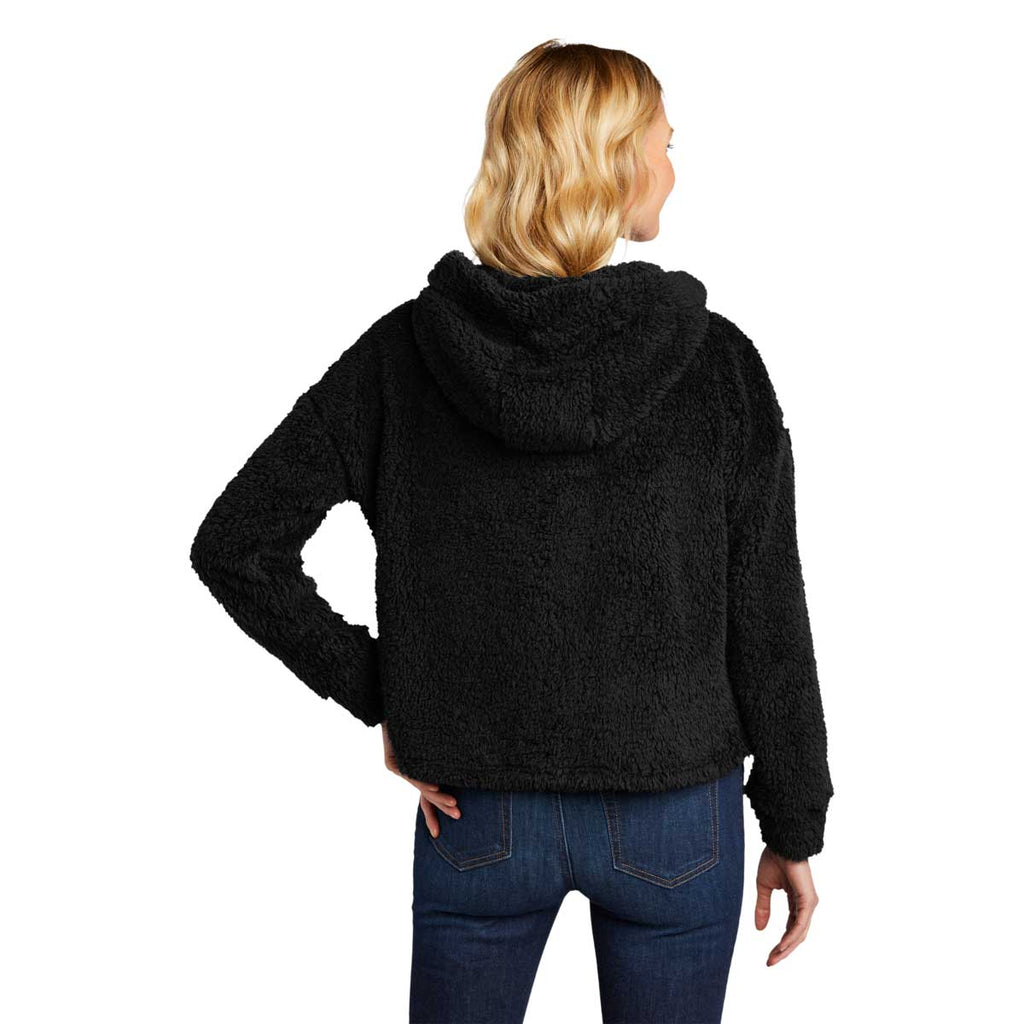 Port Authority Women's Black Cozy Fleece Hoodie