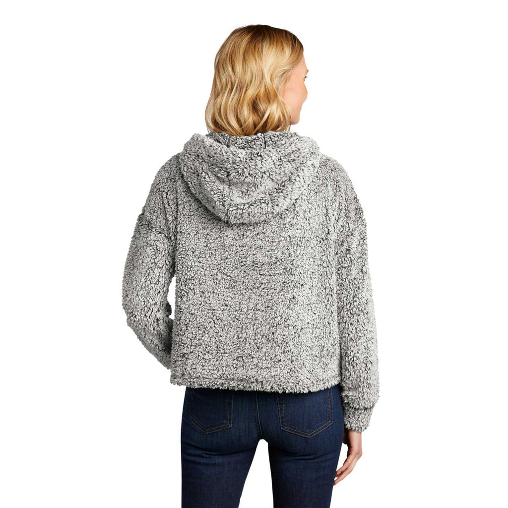 Port Authority Women's Grey Heather Cozy Fleece Hoodie