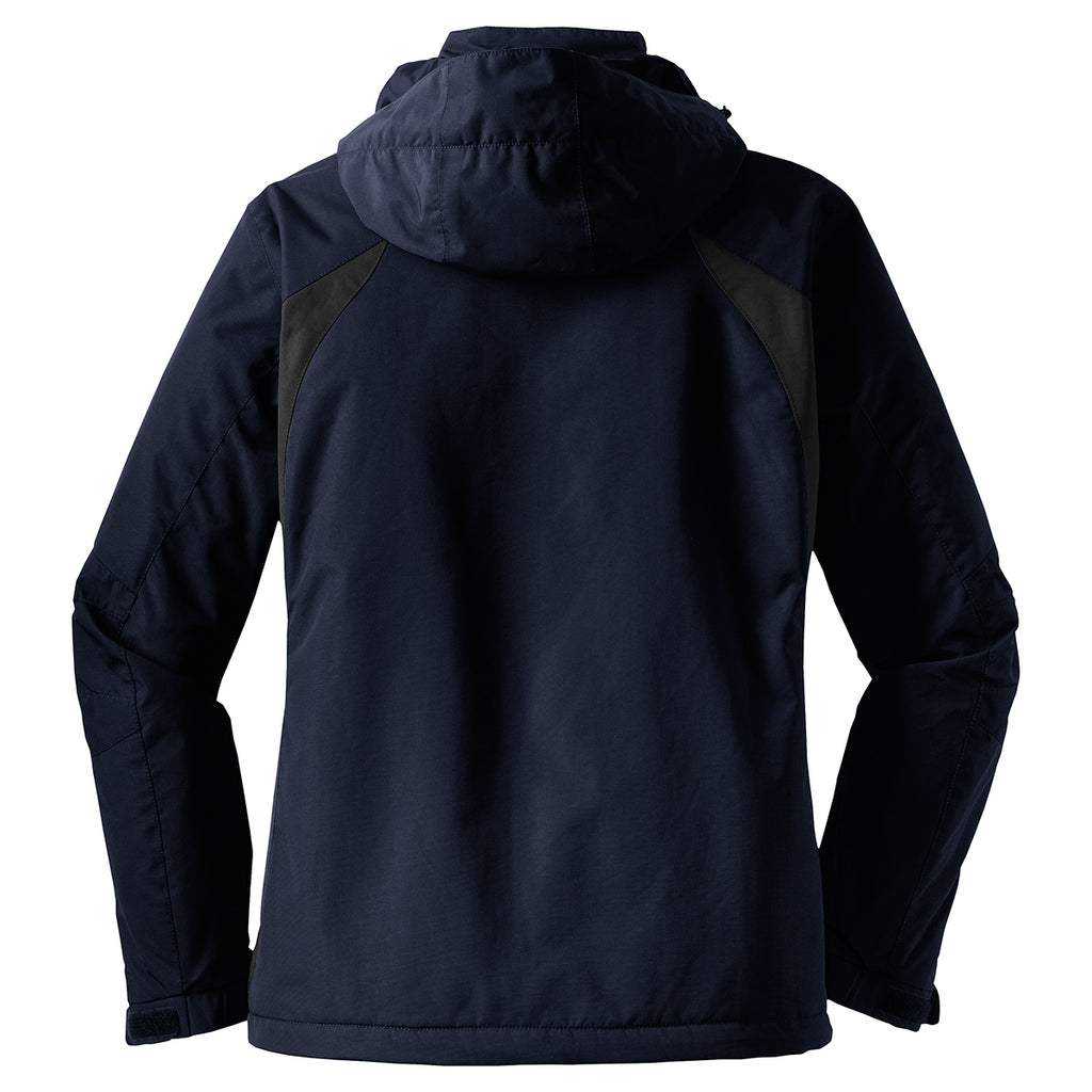 Port Authority Women's True Navy/Iron Grey All Season II Jacket