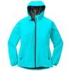 Port Authority Women's Light Cyan Blue Essential Rain Jacket