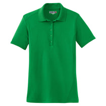 Sport-Tek Women's Kelly Green Dry Zone Raglan Accent Polo