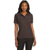 Port Authority Women's Coffee Bean Silk Touch Polo