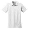 Port Authority Women's White Stain-Resistant Polo