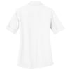 Port Authority Women's White Silk Touch Interlock Performance Polo