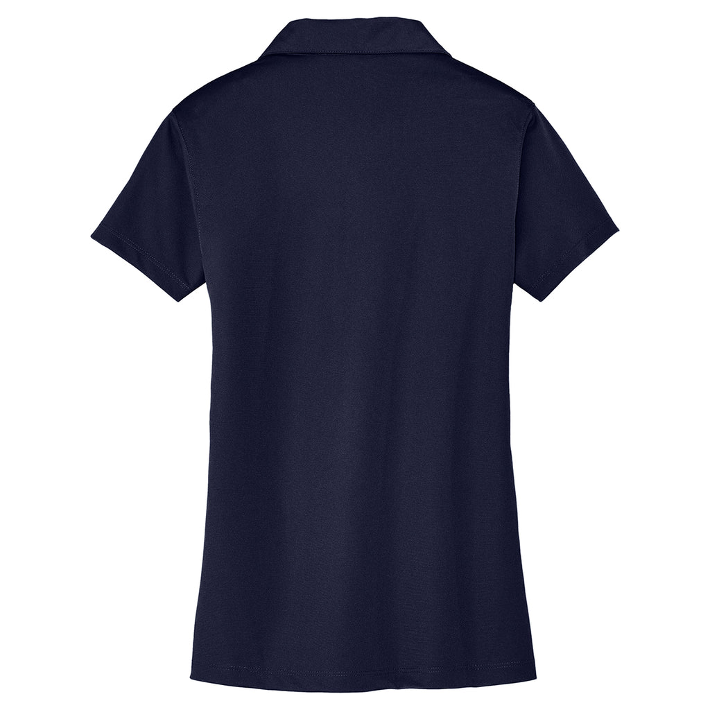 Port Authority Women's Dark Navy Tech Pique Polo