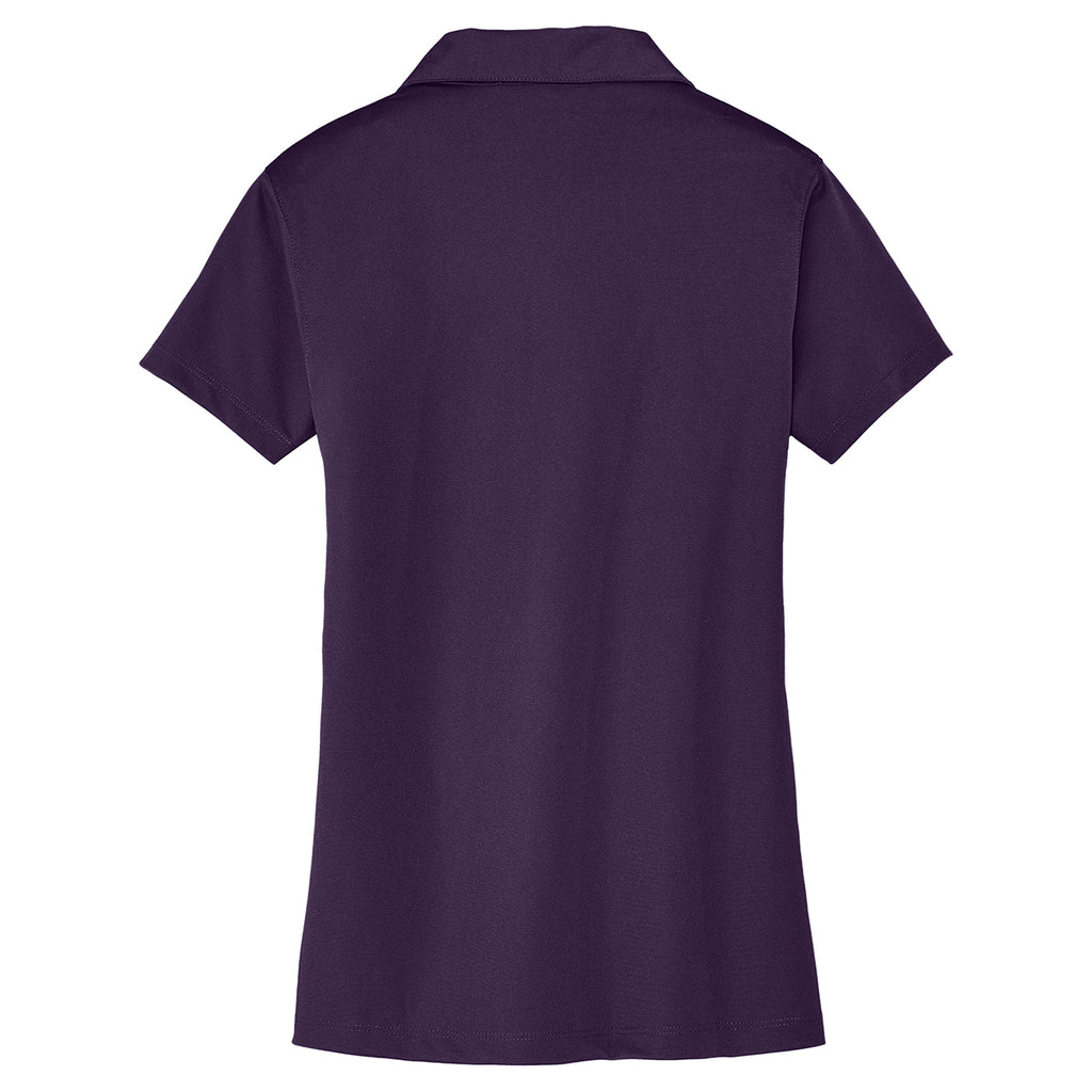 Port Authority Women's Regal Purple Tech Pique Polo