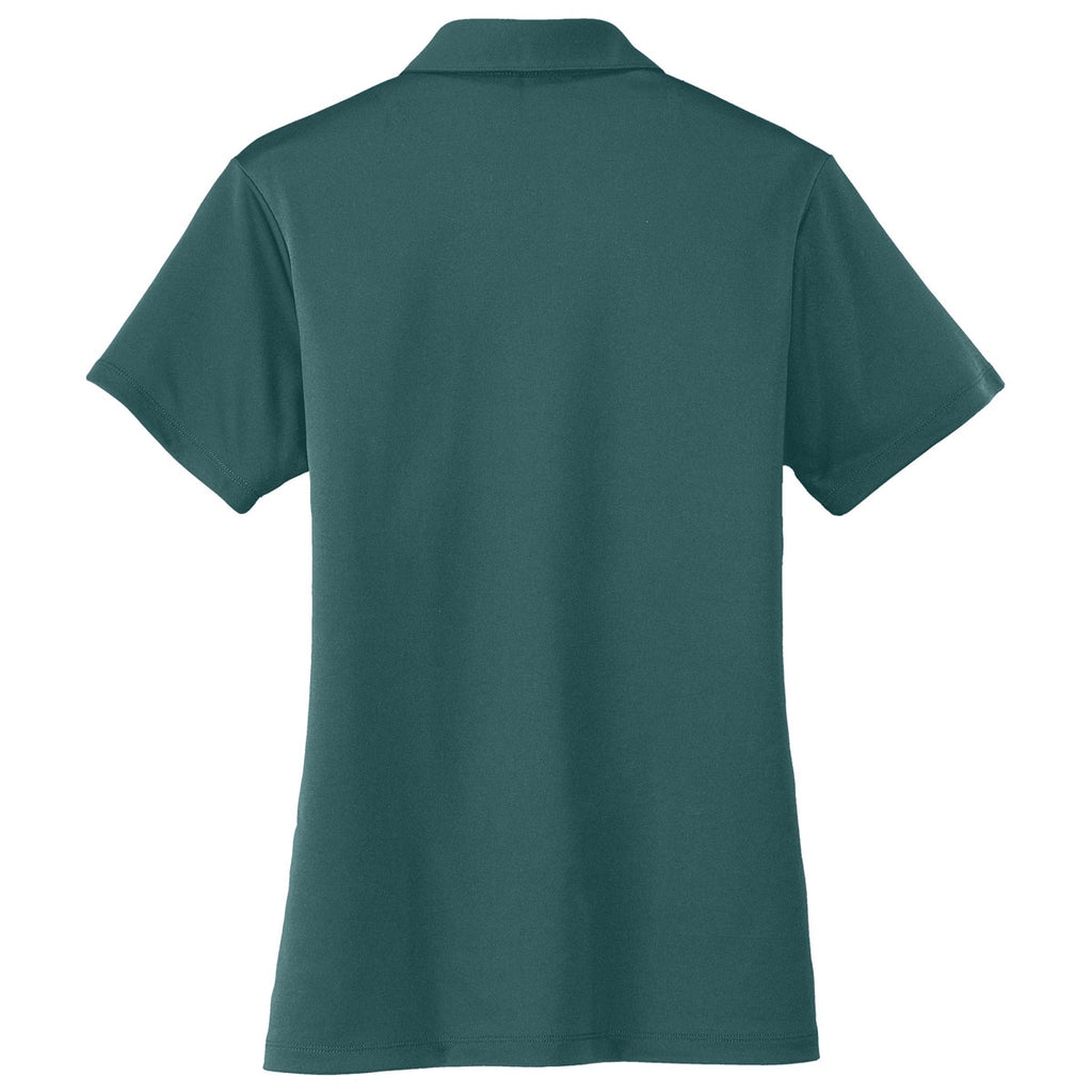 Port Authority Women's Teal Green Performance Poly Polo