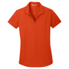 Port Authority Women's Autumn Orange Dry Zone Grid Polo